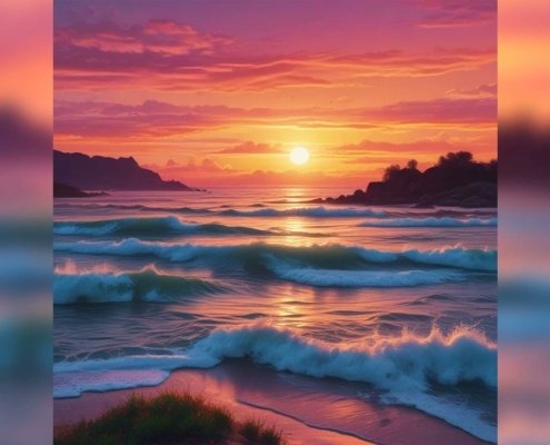 Satoshi Sea and Sunset | Lo-Fi World Relaxing Tunes