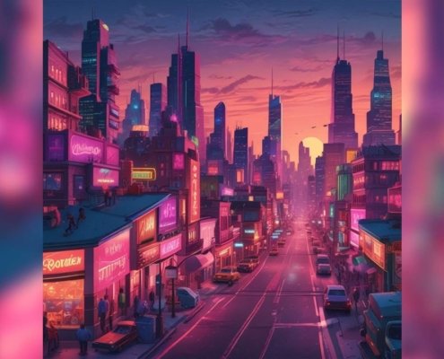 Bitcoin Lofi City | Lo-Fi World Relaxing Tunes