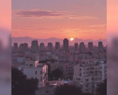 Bitcoin City Scape Lofi Track | Lo-Fi World Relaxing Tunes