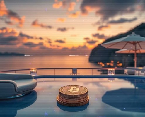 Bitcoin Vibing Lofi Chillwave