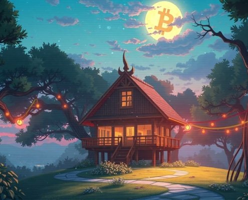 Bitcoin Money Cabin Lofi Beat