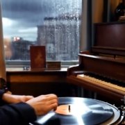 Pensive Raindrops Melancholy