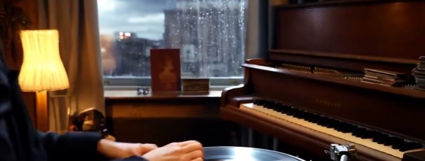 Pensive Raindrops Melancholy
